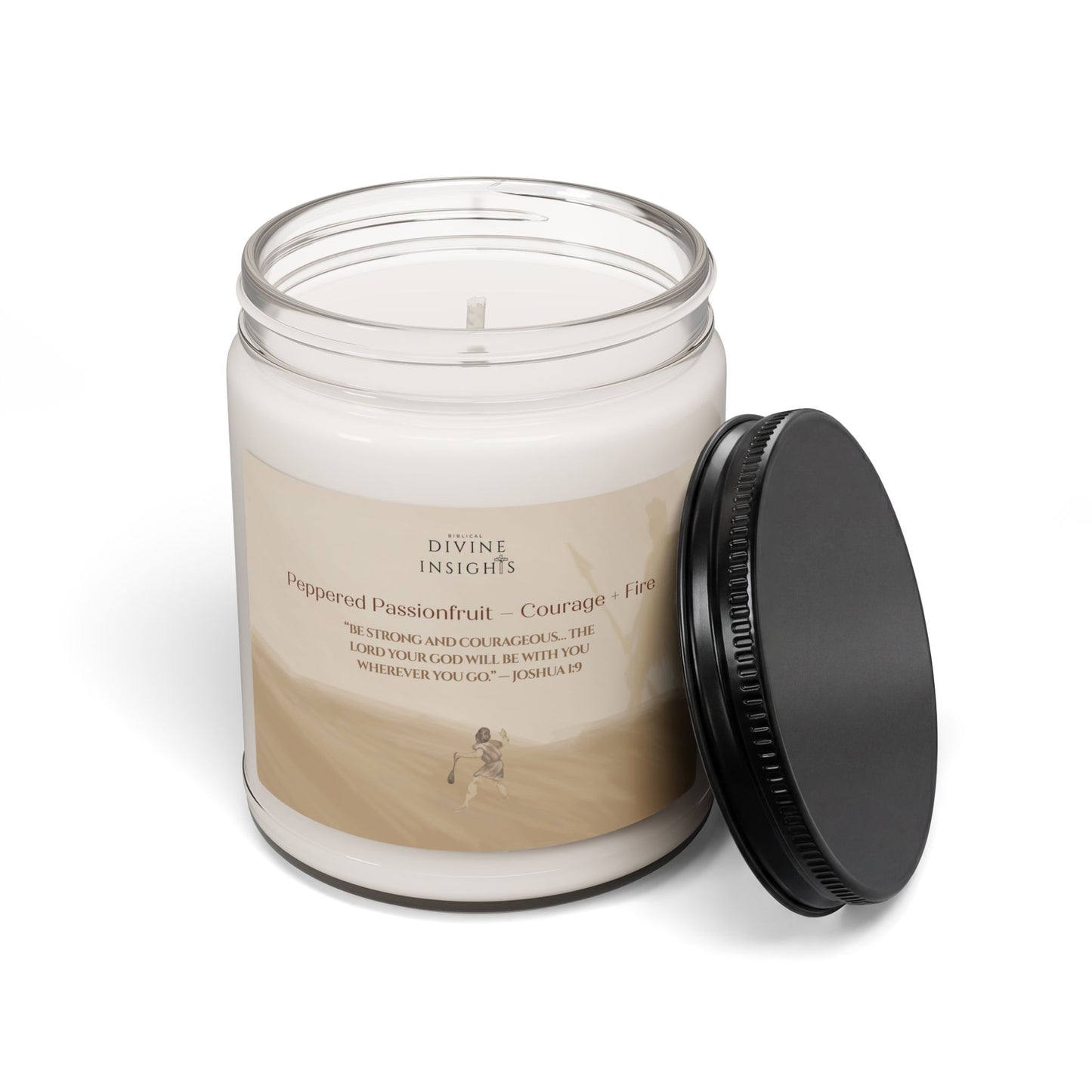 Scripture Candles - The Visionary Collection - Hand-Illustrated Biblical Candles