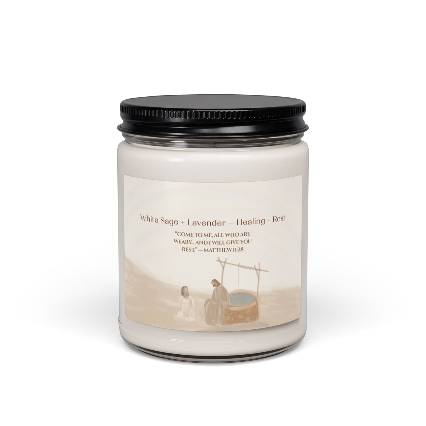 Scripture Candles - The Visionary Collection - Hand-Illustrated Biblical Candles