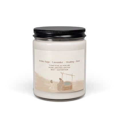 Scripture Candles - The Visionary Collection - Hand-Illustrated Biblical Candles