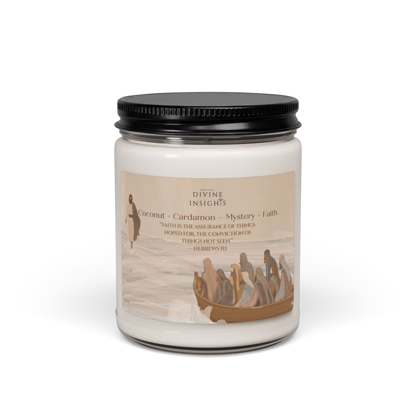 Scripture Candles - The Visionary Collection - Hand-Illustrated Biblical Candles