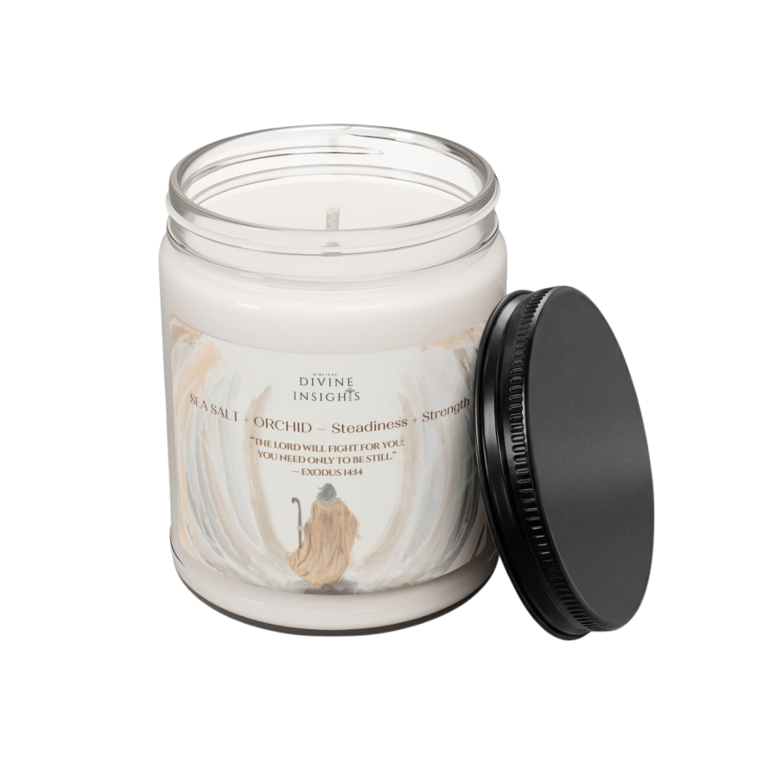 Scripture Candles - The Visionary Collection - Hand-Illustrated Biblical Candles