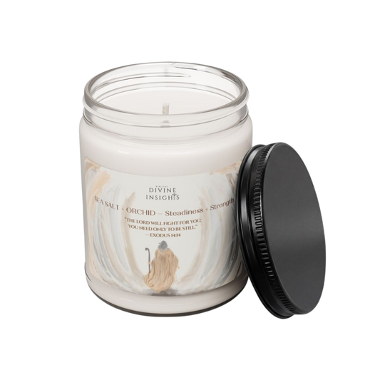 Scripture Candles - The Visionary Collection - Hand-Illustrated Biblical Candles